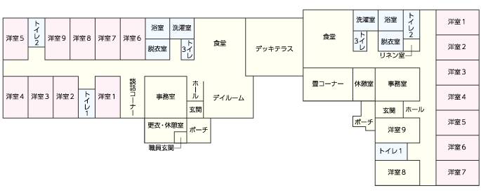 ぬくもりの家　平面図